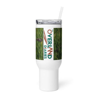 Northern Harrier Travel mug with a handle