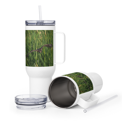 Northern Harrier Travel mug with a handle