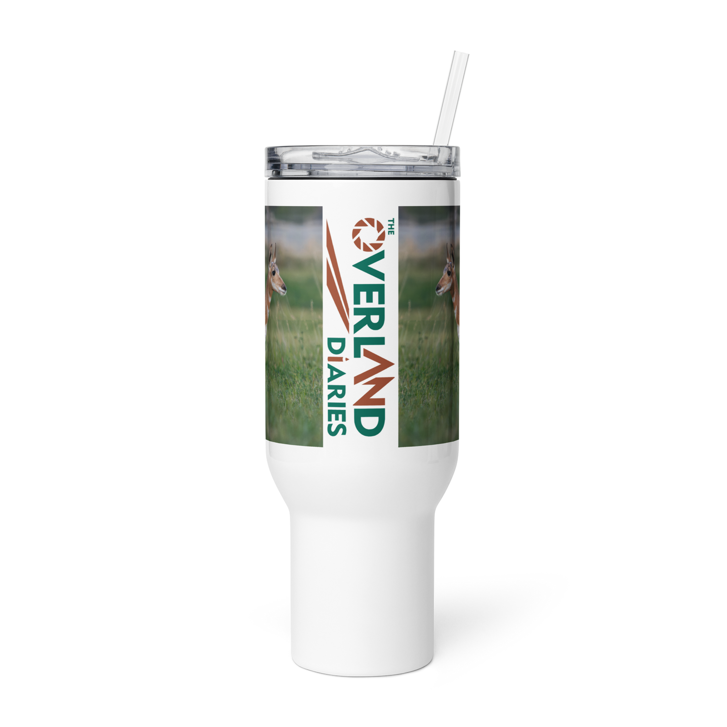 Pronghorn Travel mug with a handle