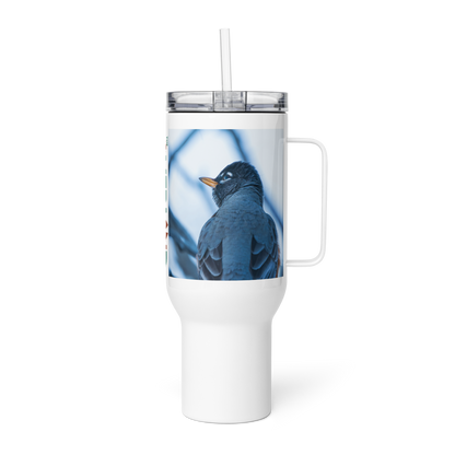 Robin Travel mug with a handle