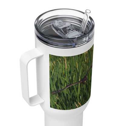 Northern Harrier Travel mug with a handle