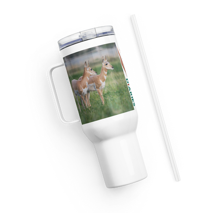 Pronghorn Travel mug with a handle