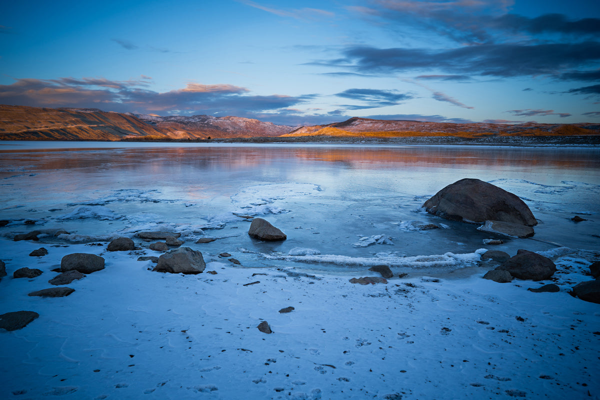 Landscape Photography: Boulder Lake, Wyoming.