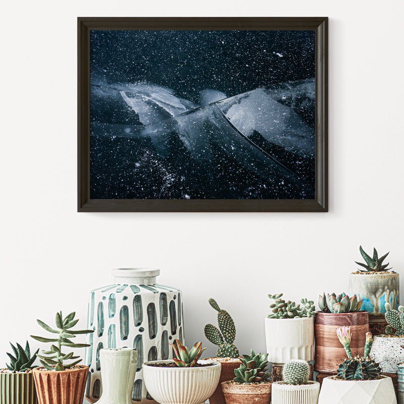 Bring Winter’s Wonder Home with Frozen Lake Wall Art