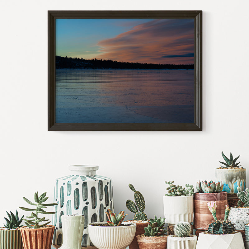 Sunrise Wall Art: Warmth and Wonder from Wyoming’s Winter Light