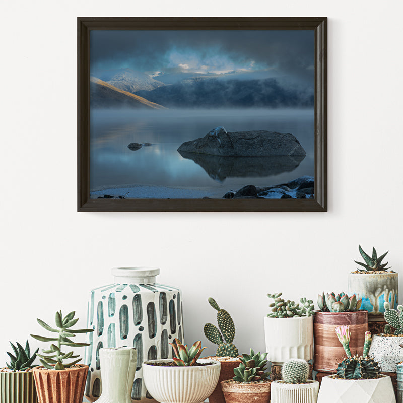 Lake View Wall Art: Capturing the Magic of Willow Lake at Sunrise