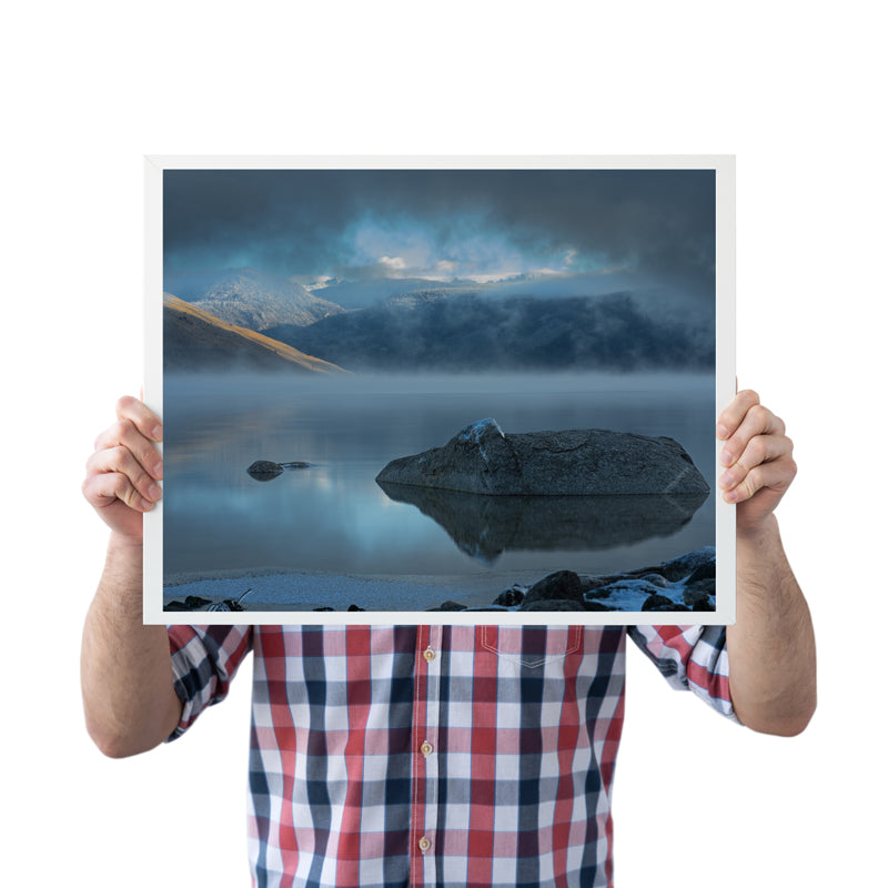 Lake View Wall Art: Capturing the Magic of Willow Lake at Sunrise