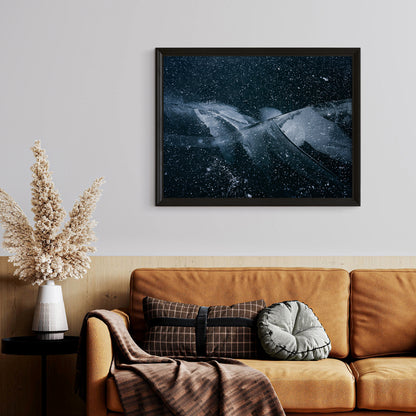 Bring Winter’s Wonder Home with Frozen Lake Wall Art