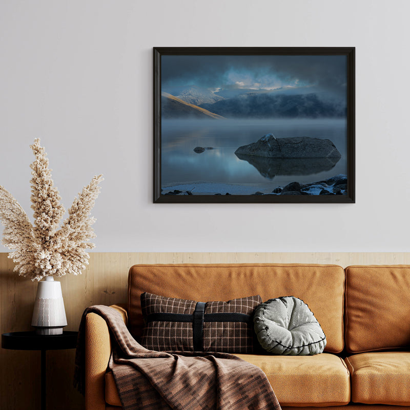 Lake View Wall Art: Capturing the Magic of Willow Lake at Sunrise