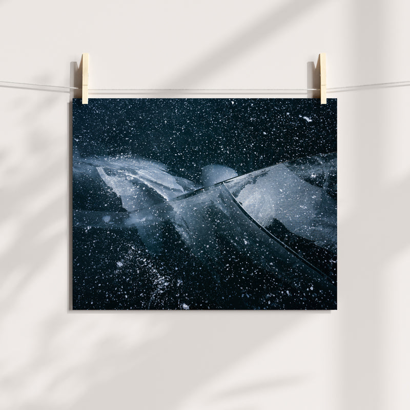 Bring Winter’s Wonder Home with Frozen Lake Wall Art