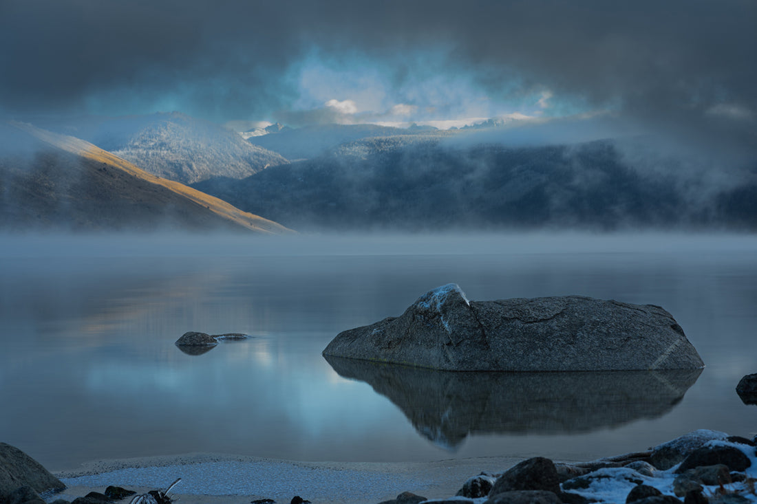 Lake View Wall Art: Capturing the Magic of Willow Lake at Sunrise