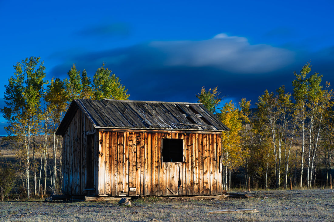 Old Cabin in the Fall