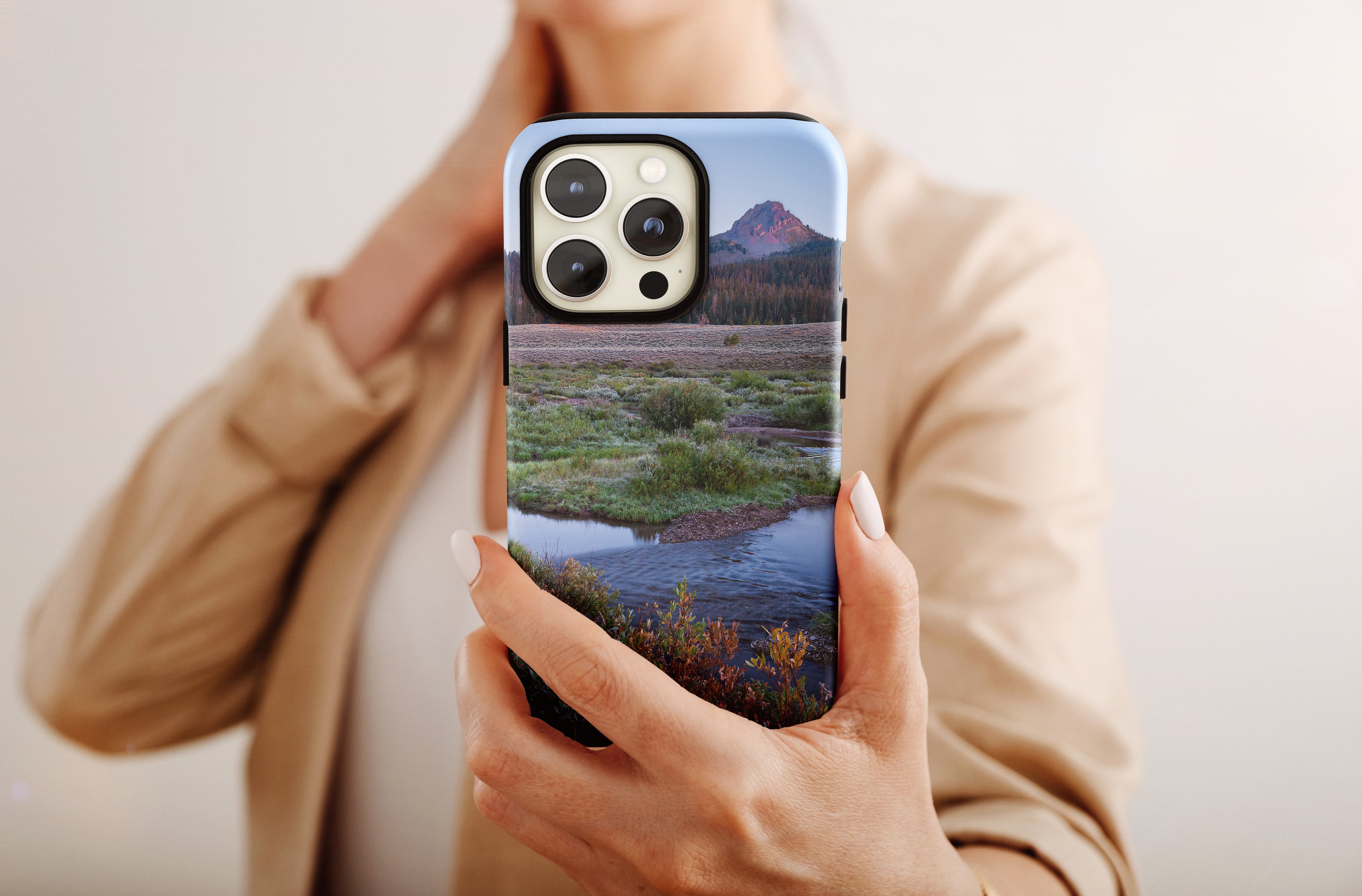 iPhone Cover — Wyoming Range, Two Hours Into Quiet