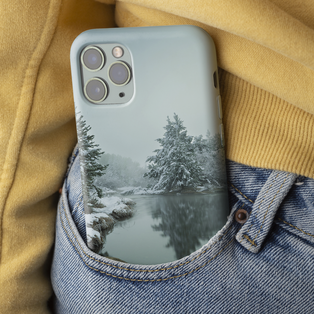 Strength in the Stillness Tough Case for iPhone®