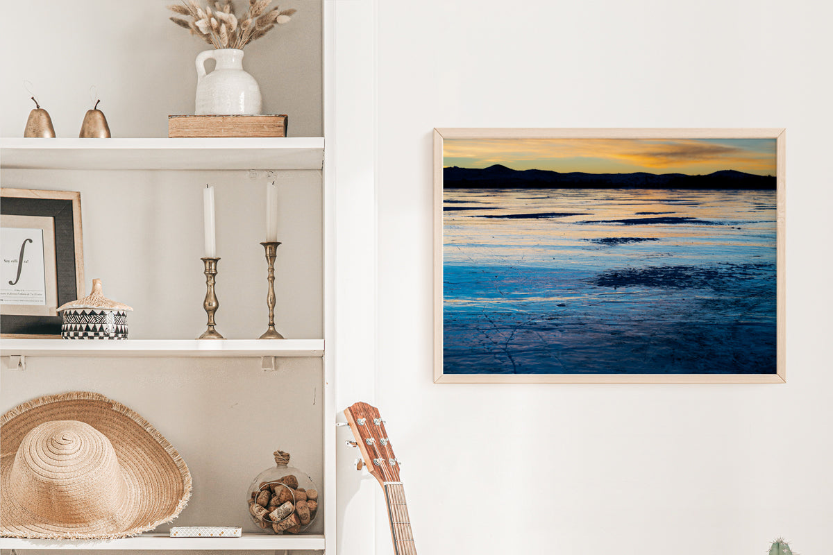 Frozen Lake Wall Art: A Captivating Winter Scene