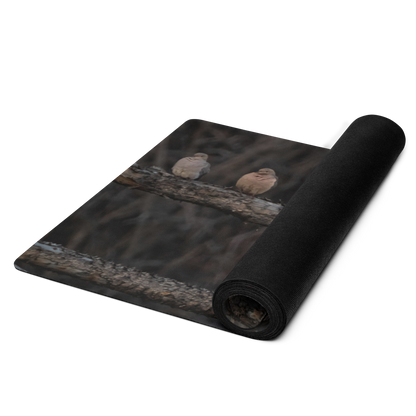 Mourning Doves Yoga mat