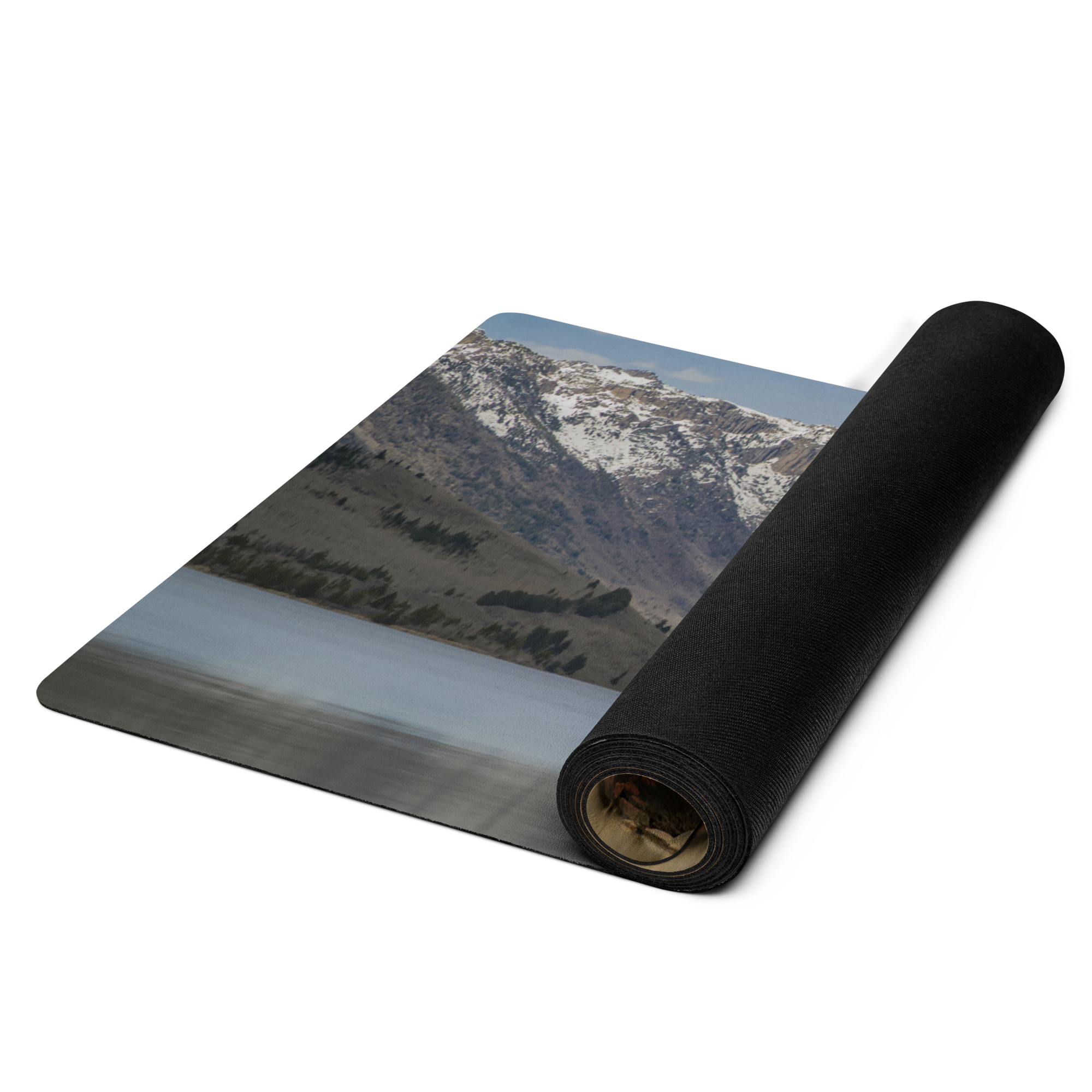 New Fork Lake, Wyoming Yoga mat