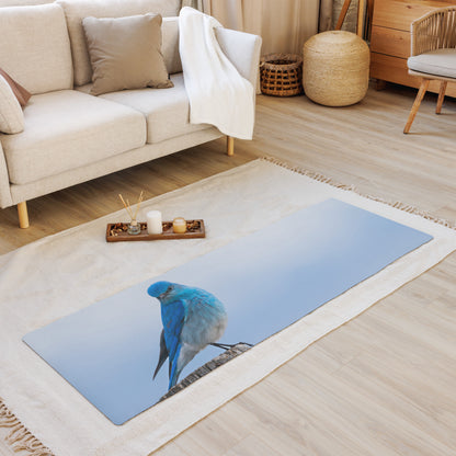 Mountain Bluebird Yoga mat