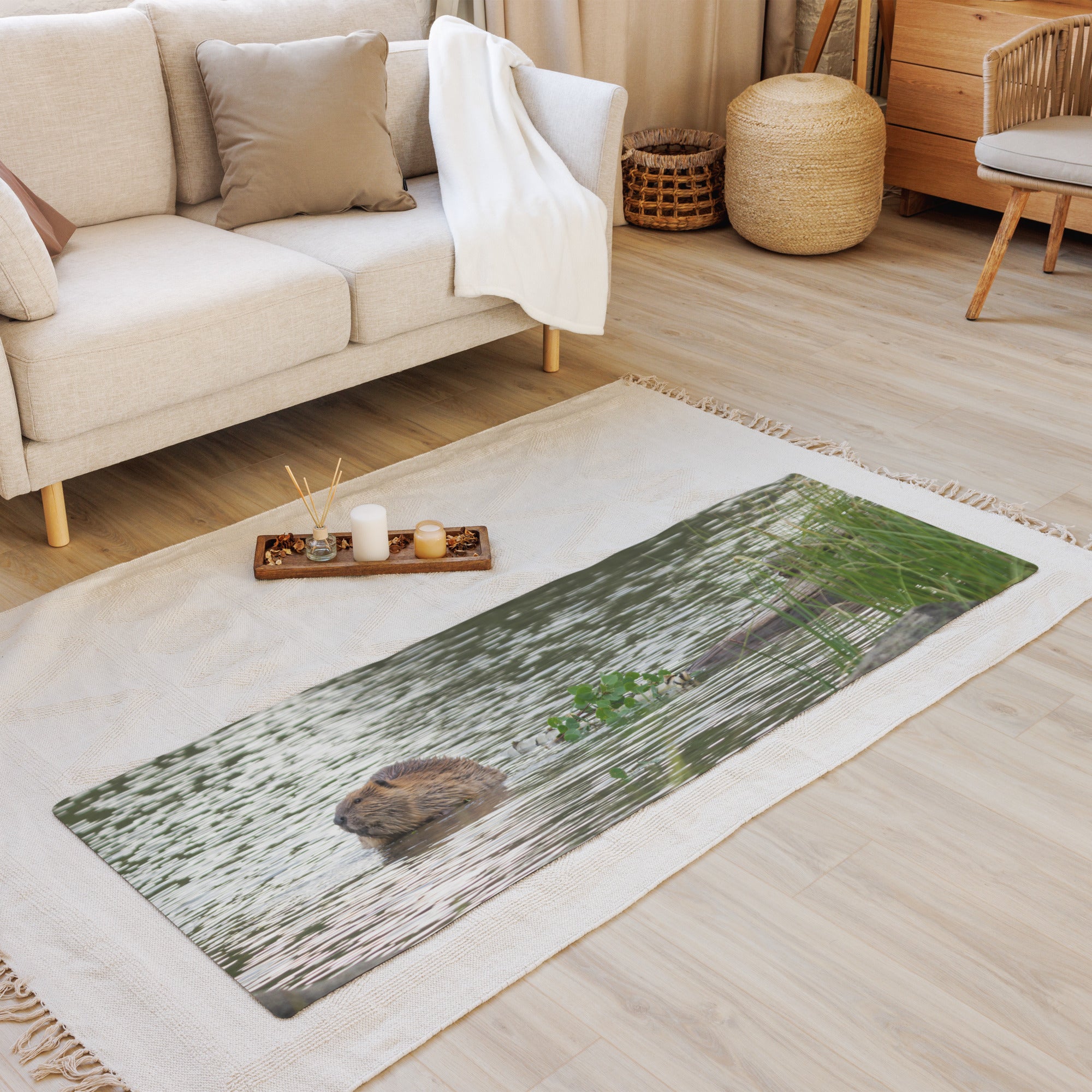 Beaver Yoga mat