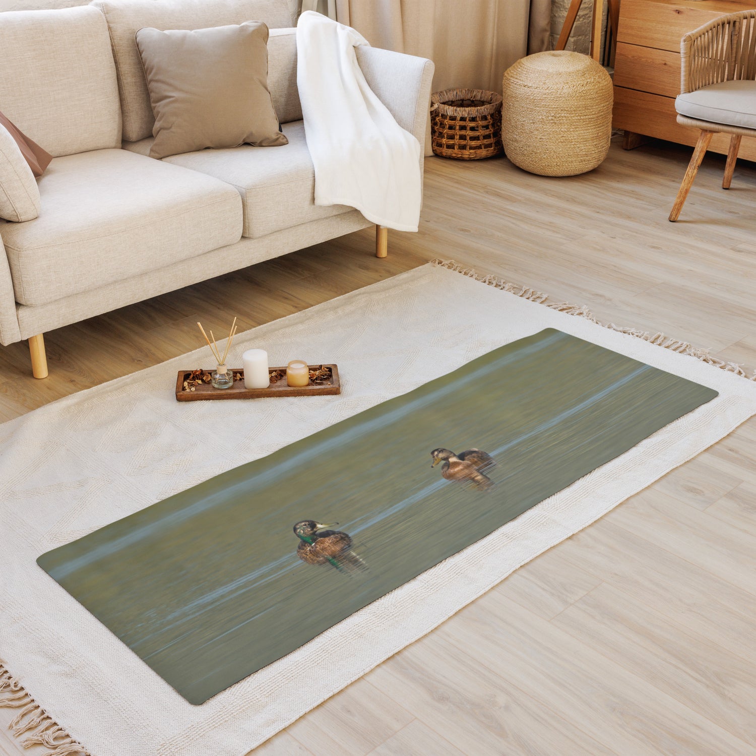 Ducks Yoga mat