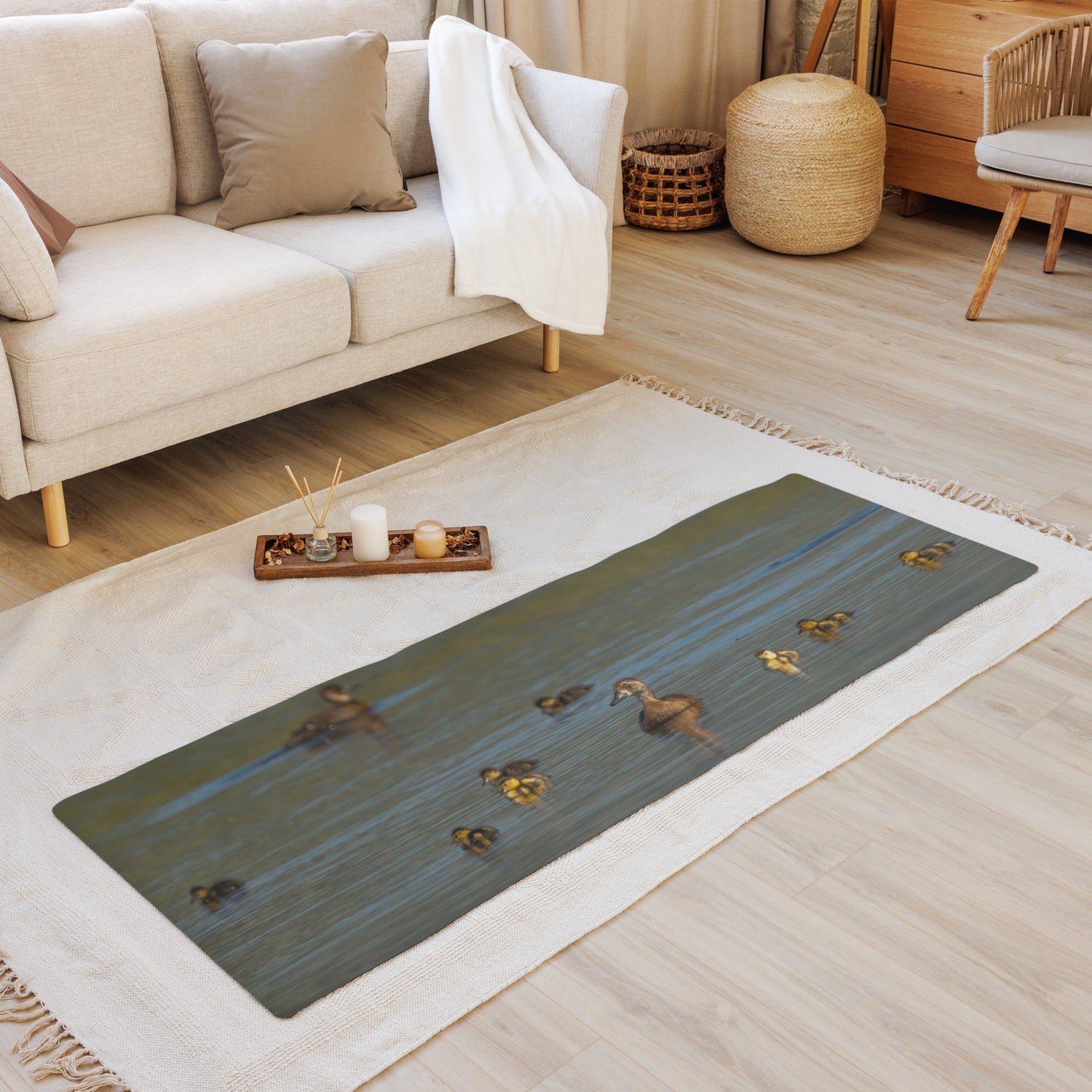 Ducks Yoga mat