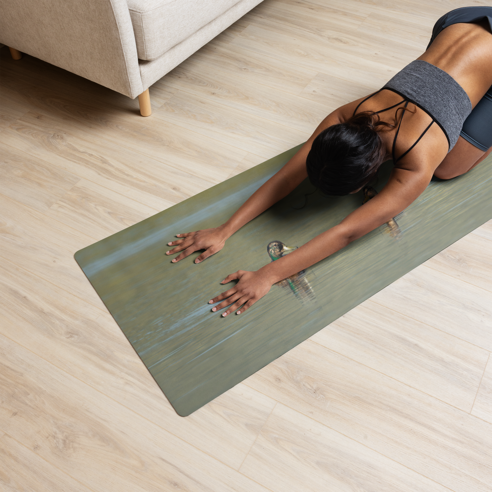 Ducks Yoga mat