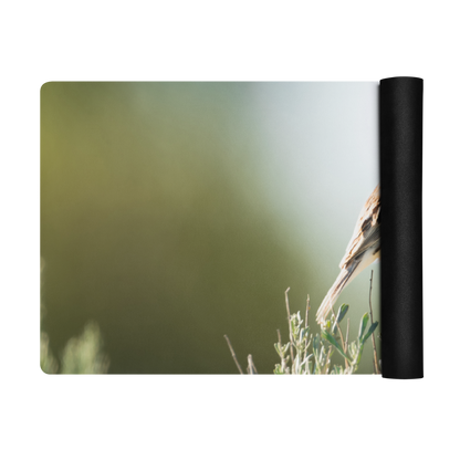 Song Sparrow Yoga mat