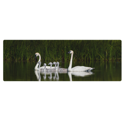Swan Family Yoga mat