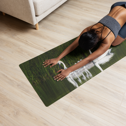 Swan Family Yoga mat