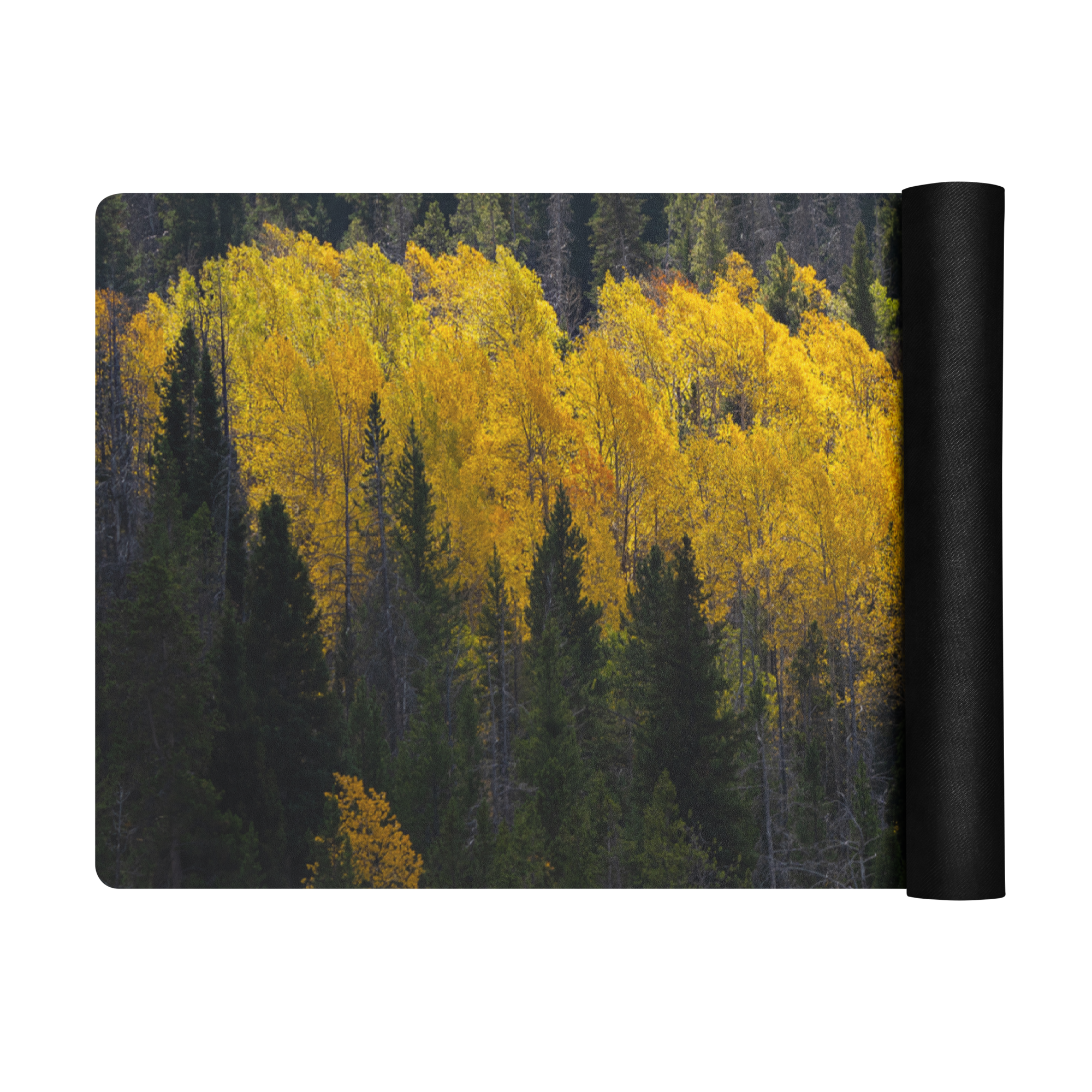 Aspens in the Fall Yoga mat