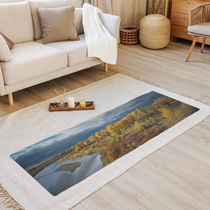 Fall Landscape Yoga mat