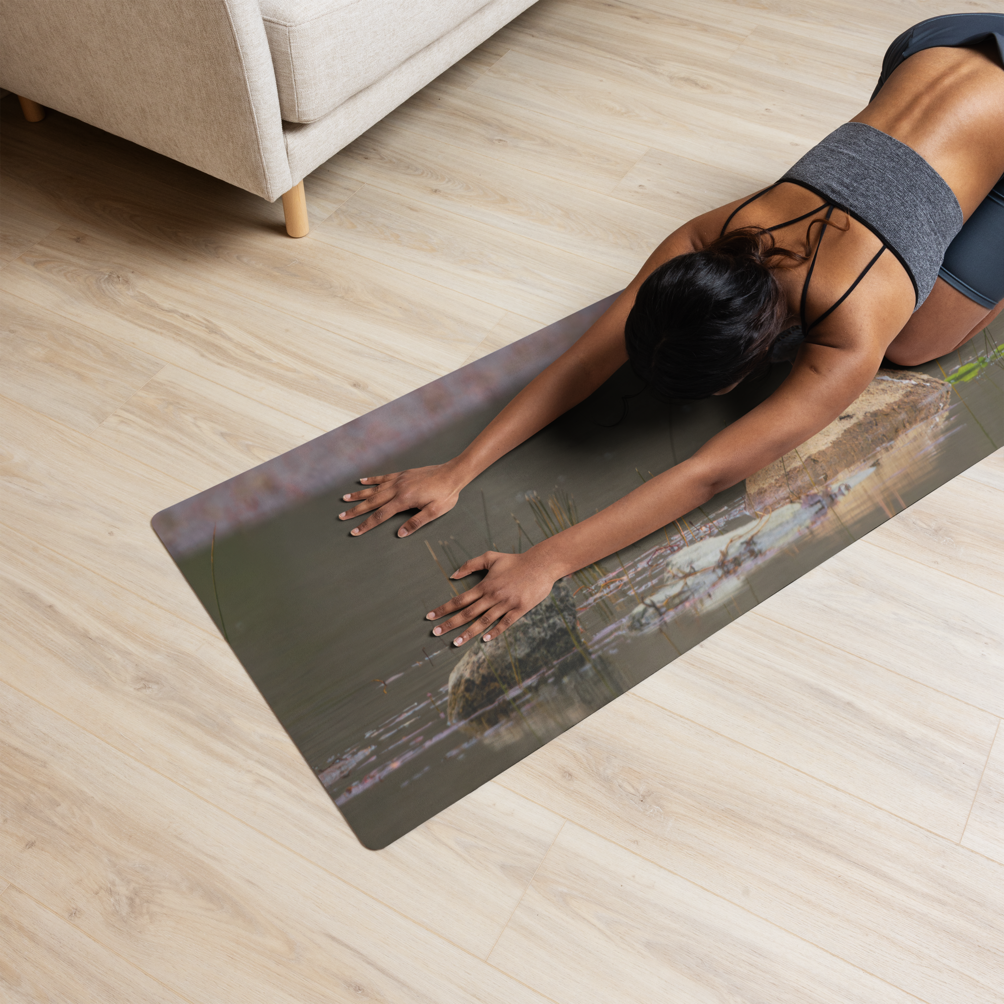 Ring-Billed Gull Yoga mat