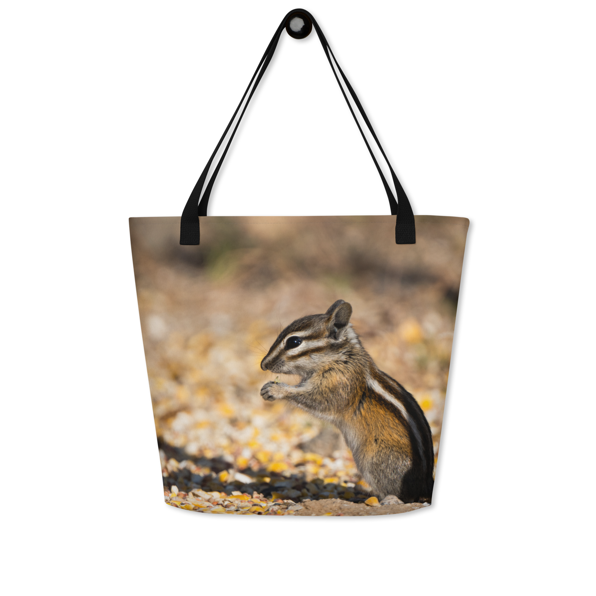 Chipmunk All-Over Print Large Tote Bag - The Overland Diaries