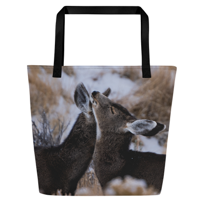 Sweet Deer Cuddling Tote Bag - The Overland Diaries