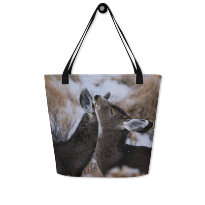 Sweet Deer Cuddling Tote Bag - The Overland Diaries