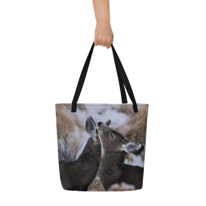 Sweet Deer Cuddling Tote Bag - The Overland Diaries