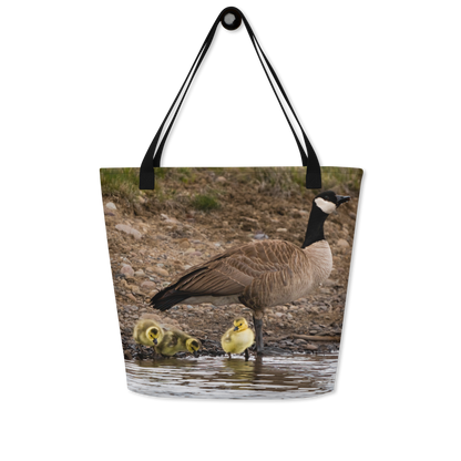 Goslings All-Over Print Large Tote Bag - The Overland Diaries