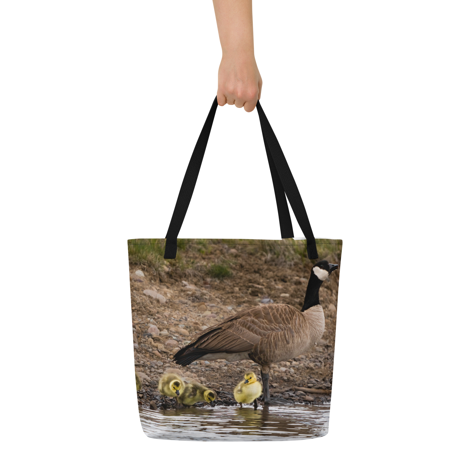 Goslings All-Over Print Large Tote Bag - The Overland Diaries