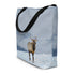 Elk beautiful light All-Over Print Large Tote Bag - The Overland Diaries