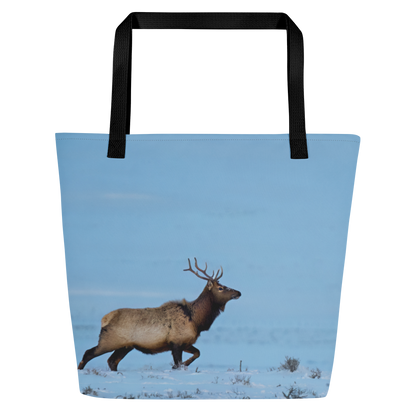 Elk All-Over Print Large Tote Bag - The Overland Diaries