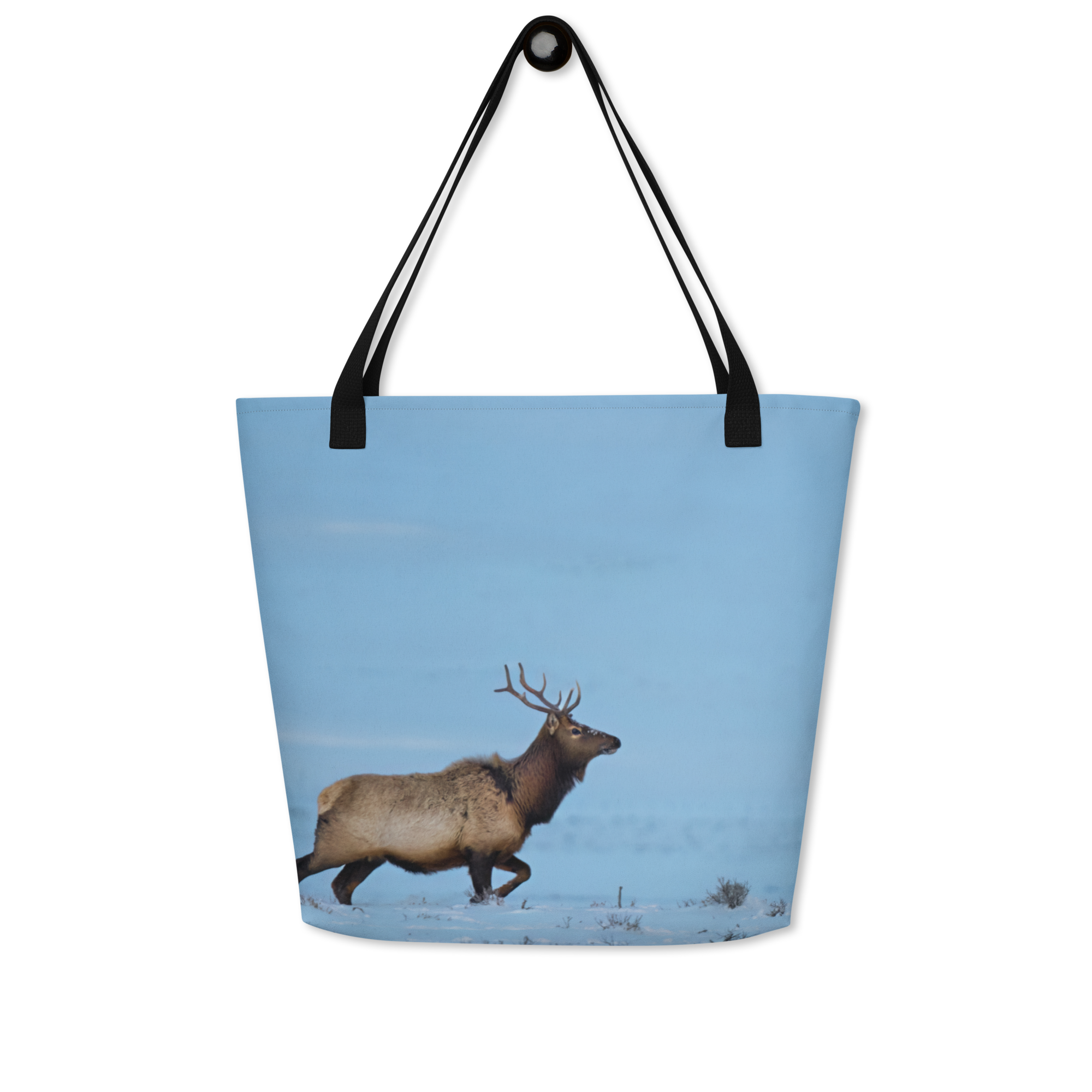 Elk All-Over Print Large Tote Bag - The Overland Diaries