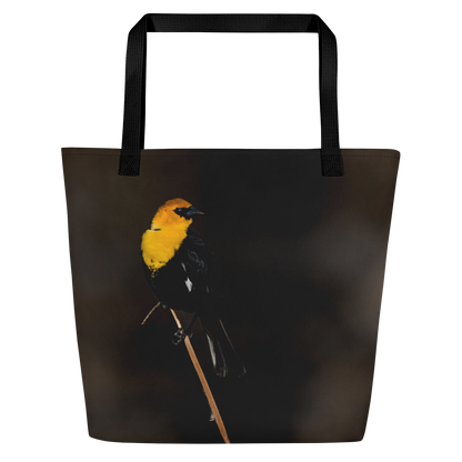 Yellow Headed All-Over Print Large Tote Bag - The Overland Diaries