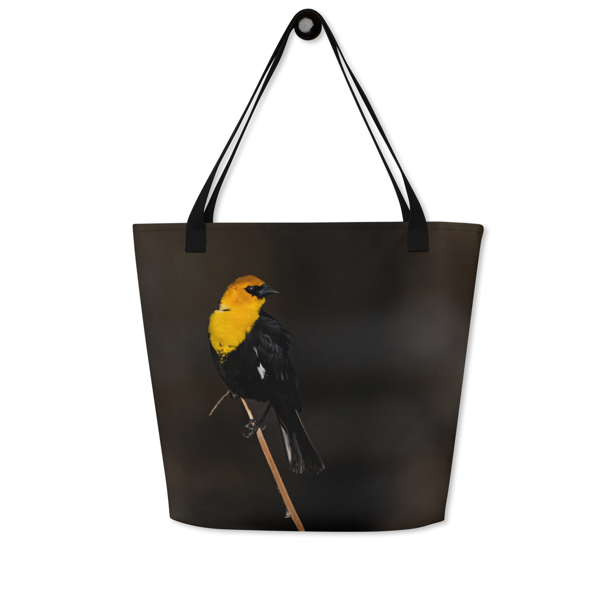 Yellow Headed All-Over Print Large Tote Bag - The Overland Diaries