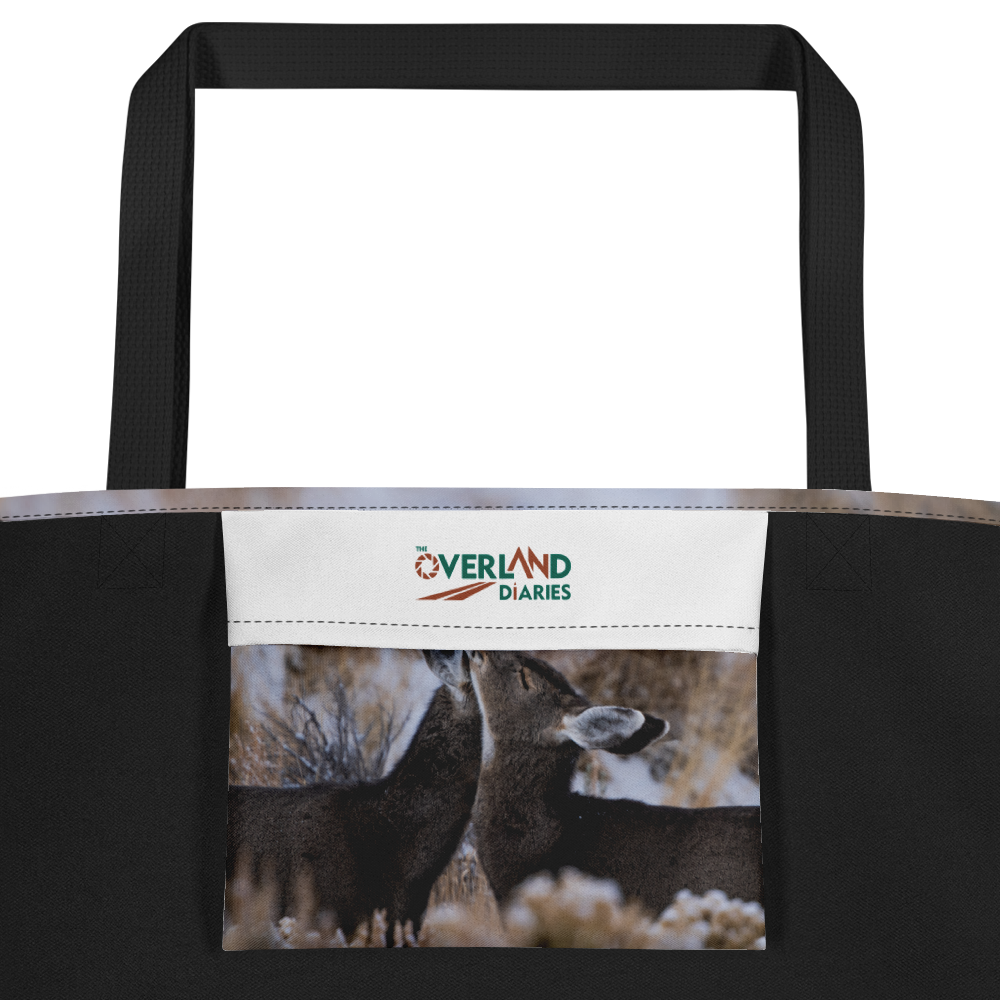 Sweet Deer Cuddling Tote Bag - The Overland Diaries