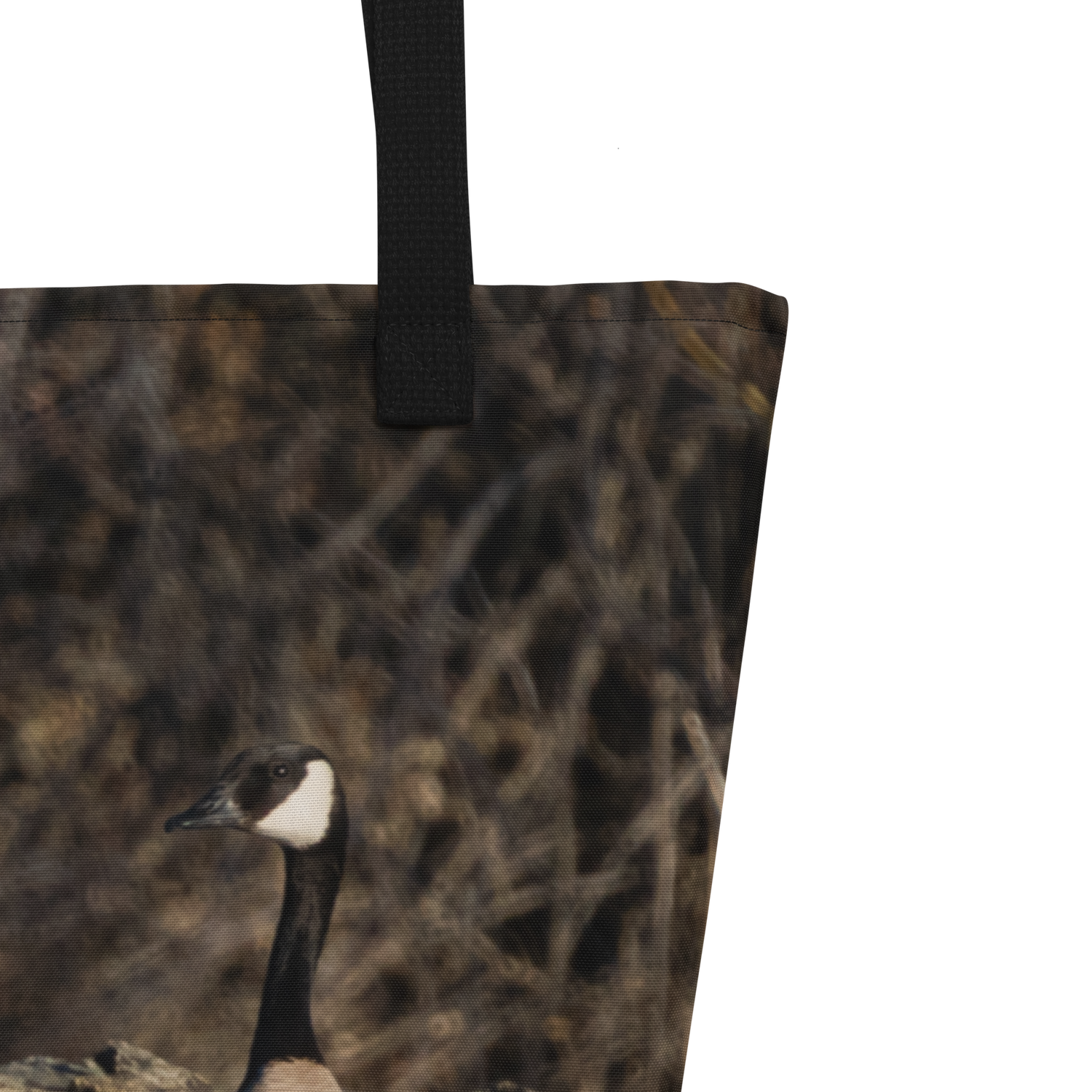 Canada Geese All-Over Print Large Tote Bag - The Overland Diaries