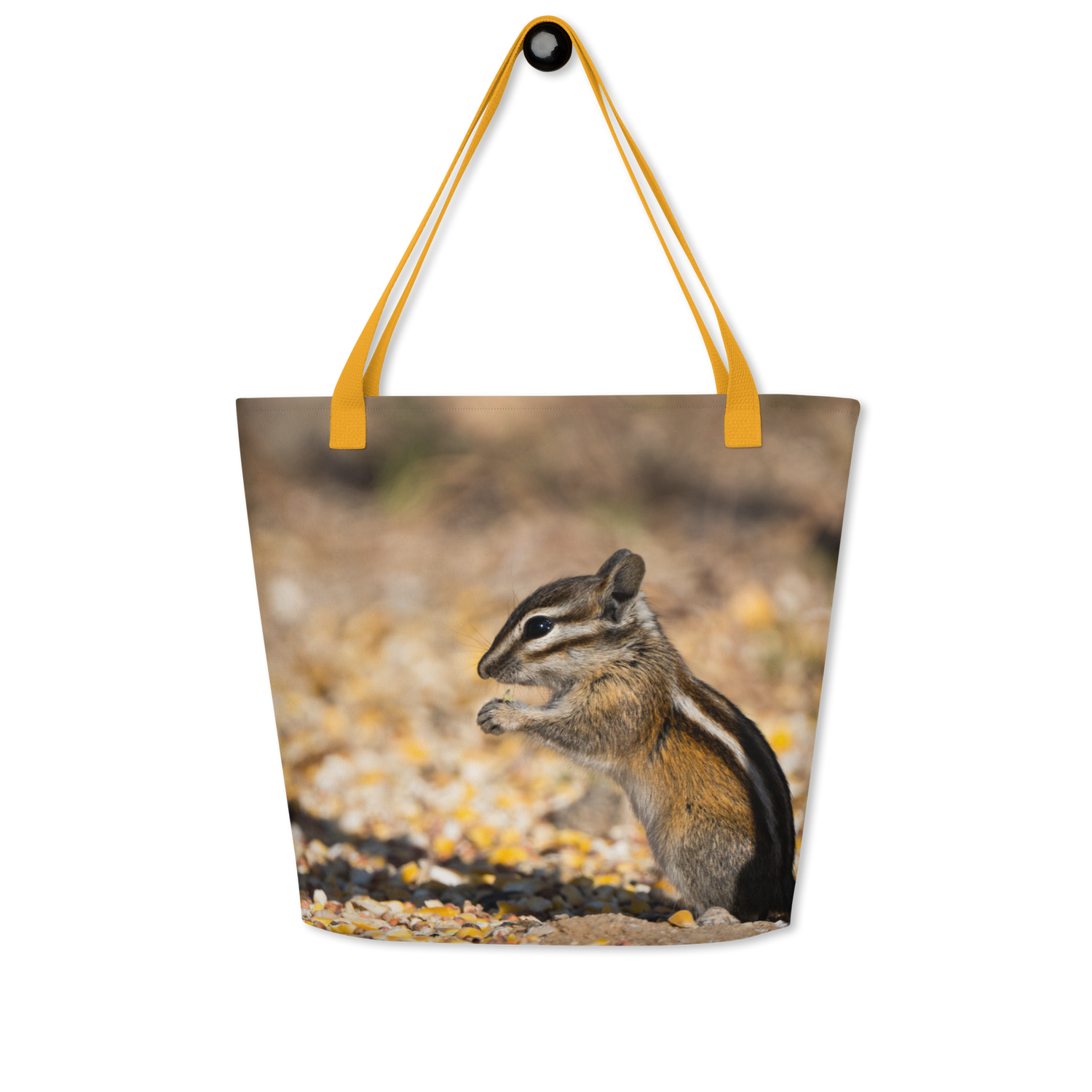 Chipmunk All-Over Print Large Tote Bag - The Overland Diaries