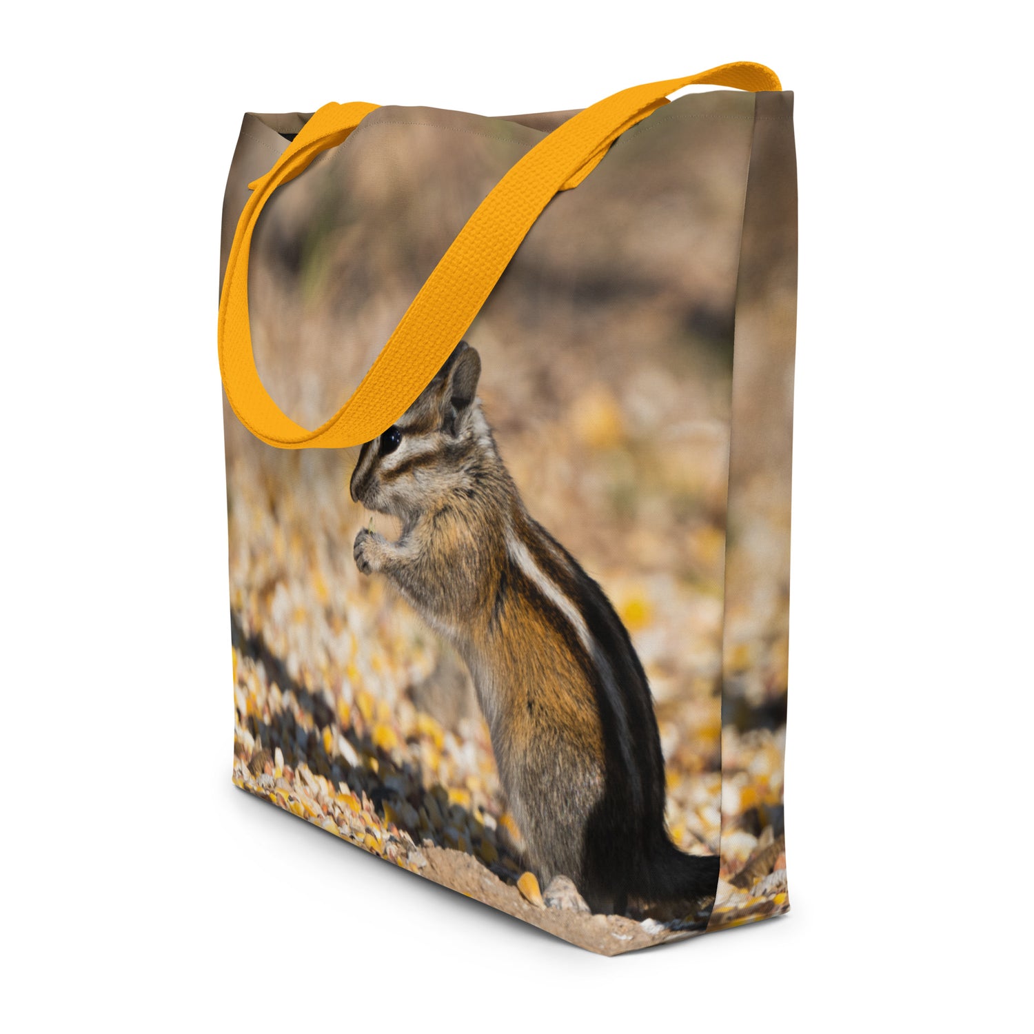 Chipmunk All-Over Print Large Tote Bag - The Overland Diaries