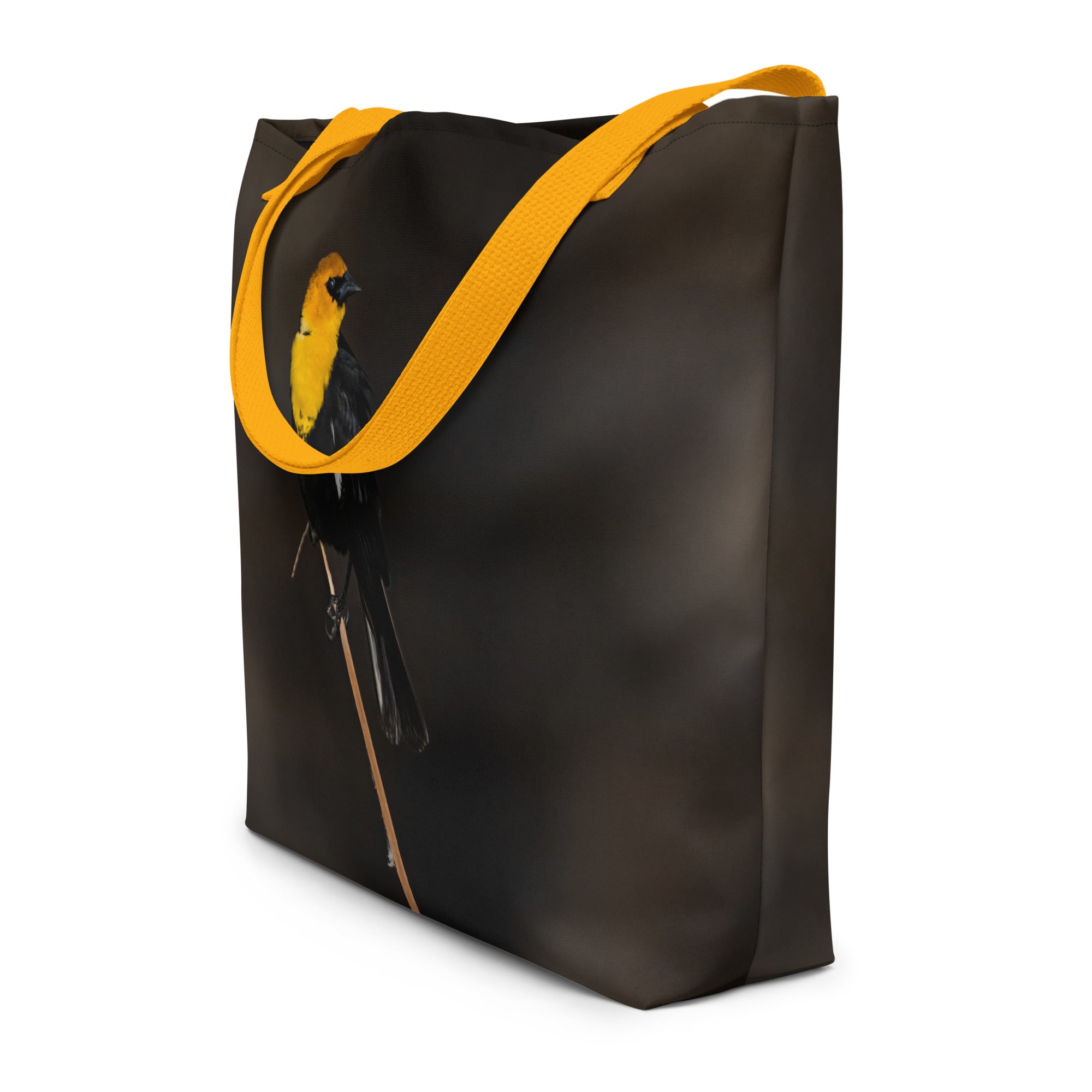 Yellow Headed All-Over Print Large Tote Bag - The Overland Diaries
