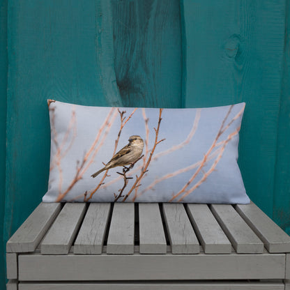 House Sparrow Premium Pillow - The Overland Diaries