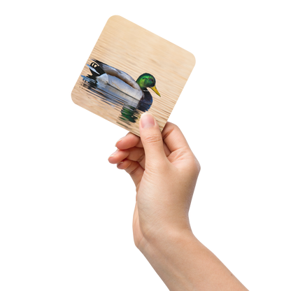 Home Decor Wildlife Cork-Back Coaster - The Overland Diaries